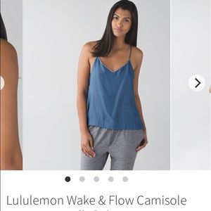 Wake and flow lululemon tank